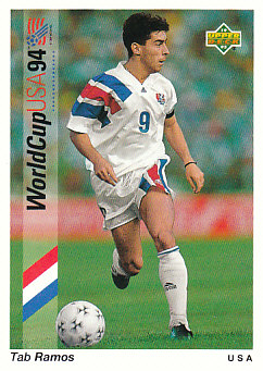 Tab Ramos USA Upper Deck World Cup 1994 Preview Eng/Spa #9